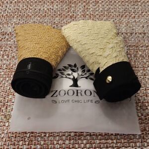 New 2 ZOORON Straw Visor Hats, Foldable 2 New‎